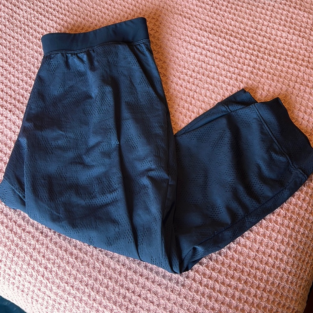 Under Armour breathable joggers with built in shorts